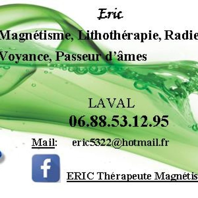 ERIC THERAPEUTE SOINS ENERGETIQUES